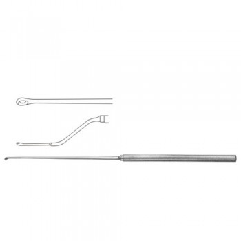 Yasargil Micro Curette Bayonet Shaped Stainless Steel, 24 cm - 9 1/2"